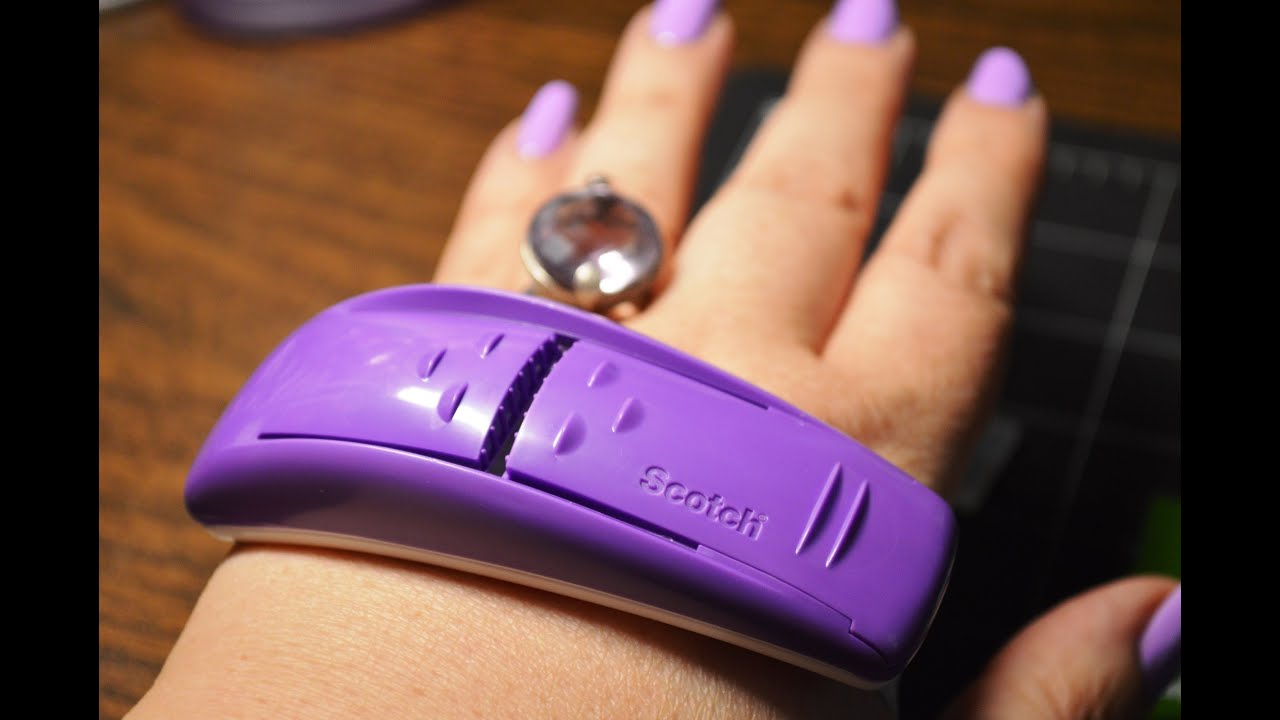 Scotch Pop-Up Tape Handband Dispenser - YouTube
