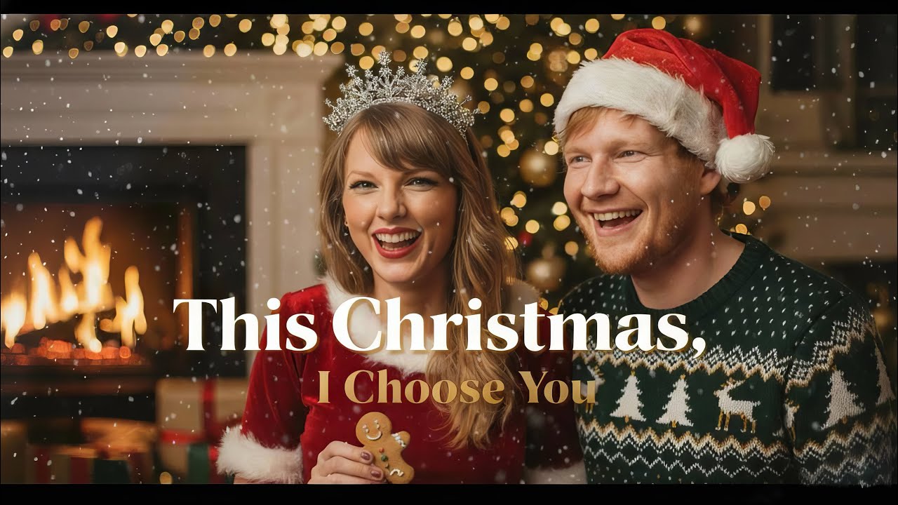 This Christmas, I Choose You – Emotional Holiday Duet | Ed Sheeran & Taylor Swift 