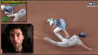 Willy Adames' Subtle Push Part II - Rays SS Strikes Again, This Time Against LA's Austin Barnes