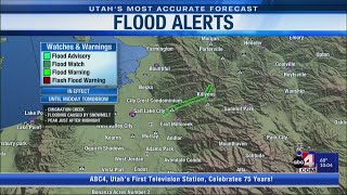 Apr. 12, 2023 -- 10 p.m.: Flooding in the Wasatch Front, Weather Forecast