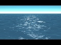 Aerial view water scene - Adobe After effects and Red Giant Psunami