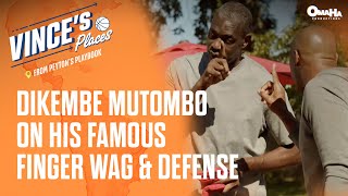 Dikembe Mutombo on Blocking Michael Jordan, the Finger Wag and Defense | Vince's Places