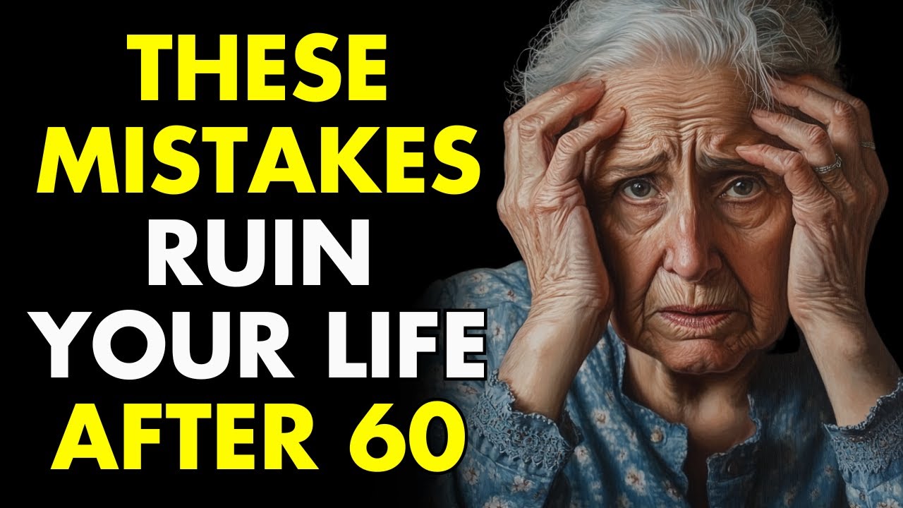 11 Mistakes That Ruin Your Life After 60 - Wisdom for Living | STOICISM