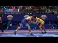 1/4 FS - 61 kg: R. KALIYEV (KAZ) v. R. AWARE (IND)