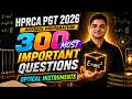 HPRCA PGT Physics 2026 | optical instruments | HP PGT physics 300 important Questions |PGT Physics