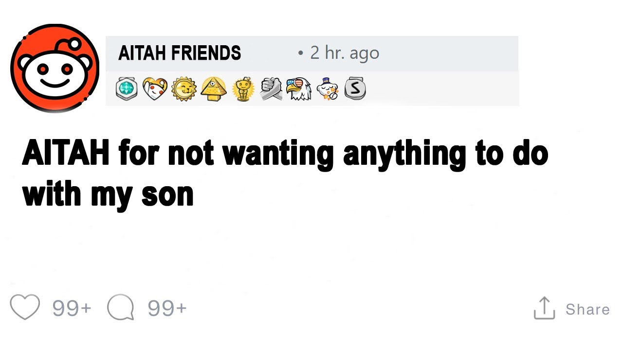 [FULL SHORTS] AITAH for not wanting anything to do with my son #reddit ...