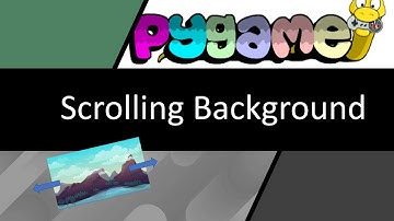 Scrolling Background with Pygame!