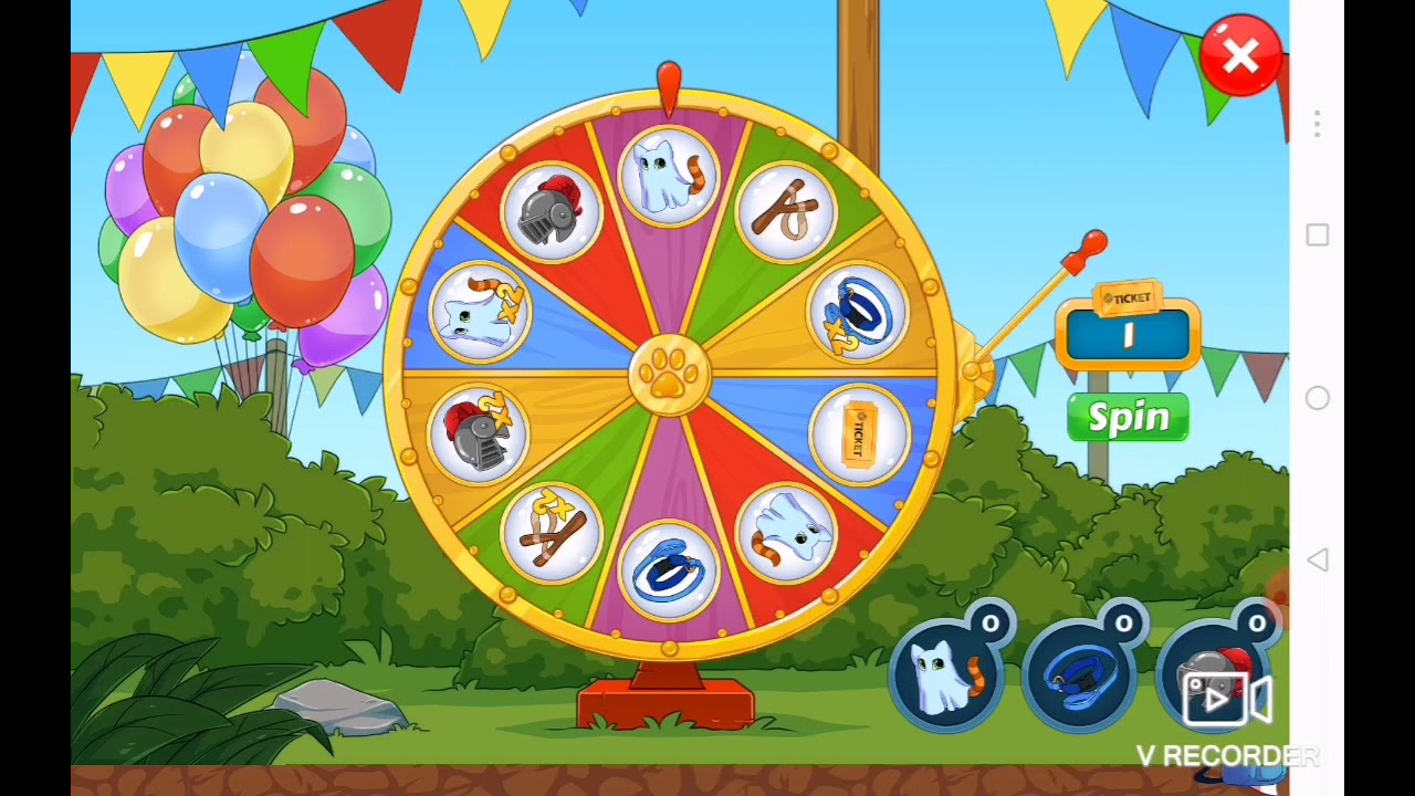 Обзорчик на новую игру Sling a Kitty #1