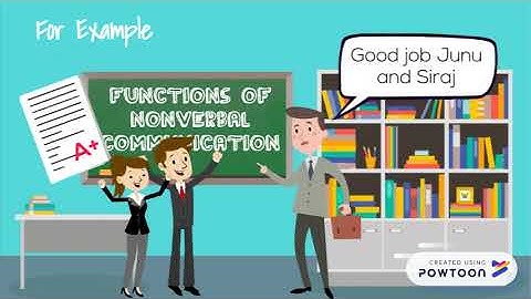 6 functions of nonverbal communication
