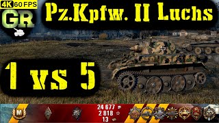 World of Tanks Pz.Kpfw. II Luchs Replay - 8 Kills 1.7K DMG(Patch 1.4.0)