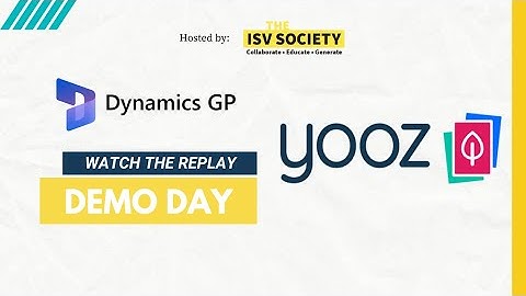 GP Demo Day - Automate Accounts Payable and Approvals in Dynamics GP with Yooz