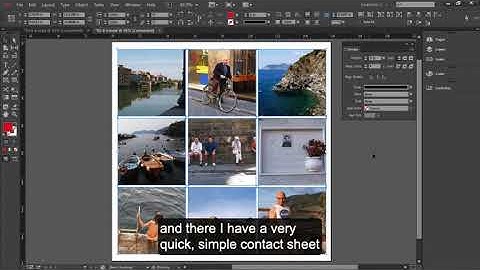 Gridify Behavior in InDesign cc