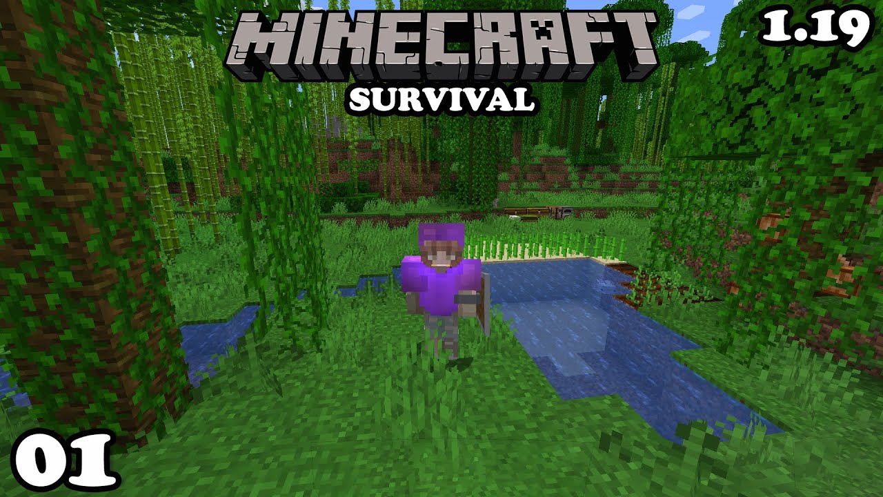 Getting Started | Minecraft Survival EP 1 | 1.19 - YouTube