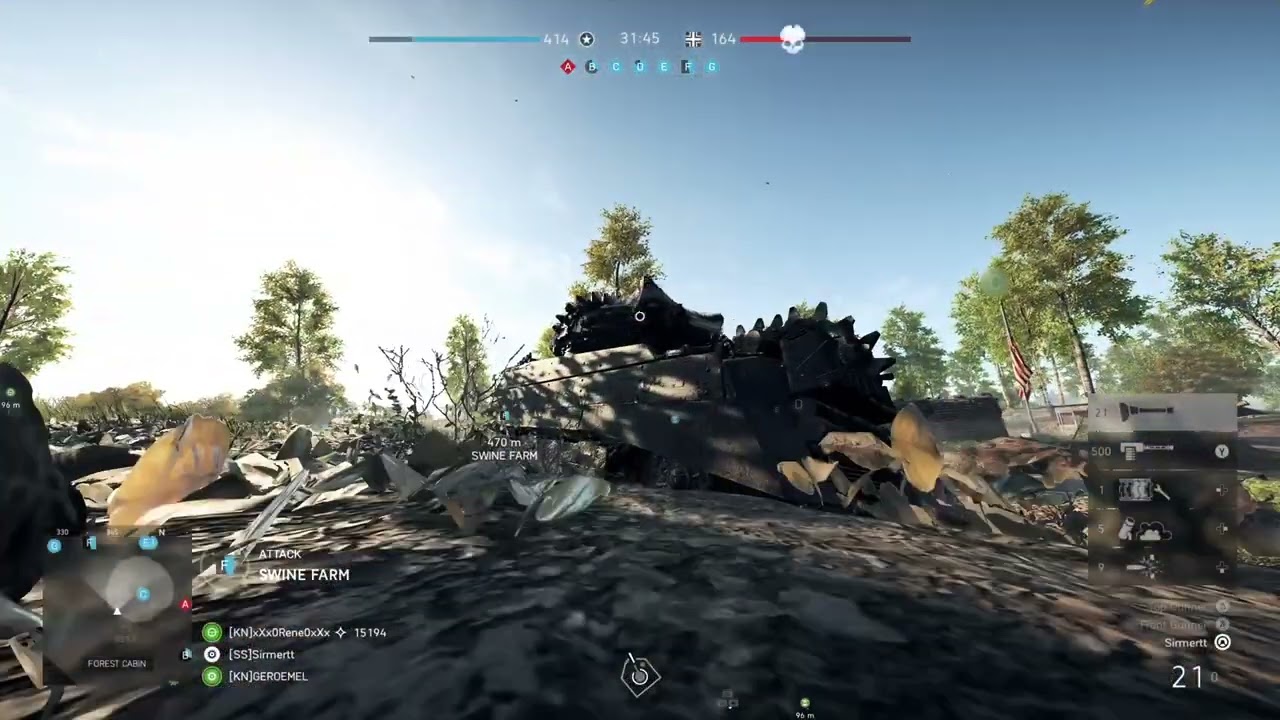 Battlefield 5: Sherman Tank (14-11)