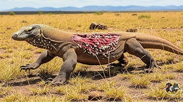 Epic battle between Komodo dragon and tiger: Animal ight