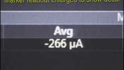 Battery Drain Video Demo - Seamless Measurement Ranging on the Agilent N6781A.wmv