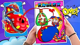 Roblox Pomni and Queenie Pregnant Many Baby 로블록스 Pregnant Outfit Blind Bag | ASMR DIGITAL CIRCUS