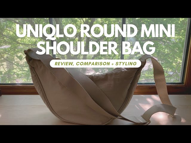 HOW I STYLED THE UNIQLO ROUND NOT SO MINI SHOULDER BAG 