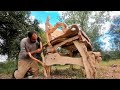 FROM TREES TO MASSIVE BENCHES | IN 6 MINUTES | 3 Original pieces