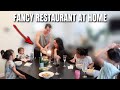 Fancy Restaurant Experience at Home  - @itsJudysLife