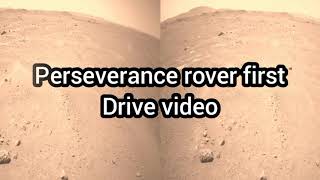 Perseverance Rover Driving video #perseverencerover