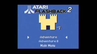 Atari Adventure game play levels 1, 2, 3, + Easter Egg