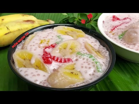 Video Cách nấu CHÈ CHUỐI CHƯNG ngon dẻo đơn giản dễ làm - youtube