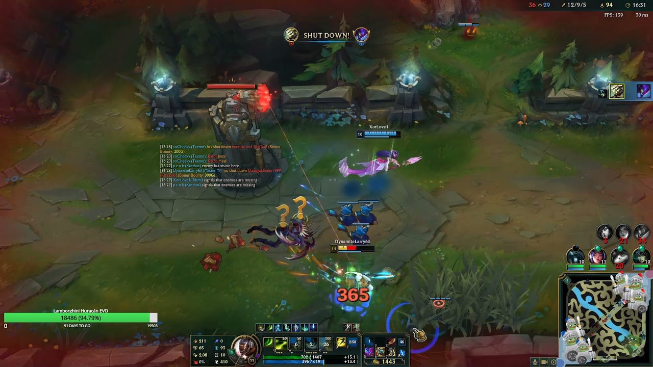 RATIRL - MASTER YI ONESHOT INCIDENT