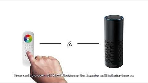 ZigBee Alexa Echo Plus/SB-H-RGBW-CCT Handheld Remote  set up