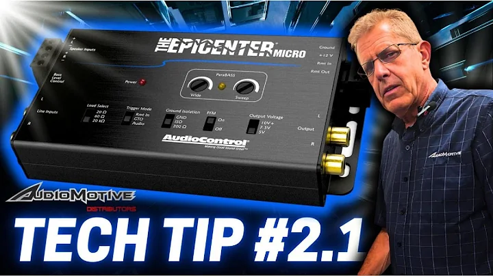 Tech Tip Tuesday THE EPICENTER® MICRO by AudioControl #70s #80s