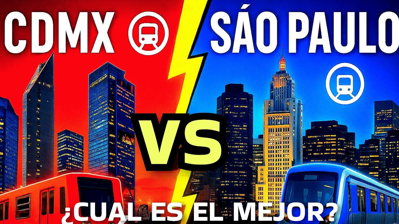 CDMX VS SÃO PAULO: ¿QUIÉN TIENE EL MEJOR SISTEMA DE TRANSPORTE DE LATINOAMÉRICA?