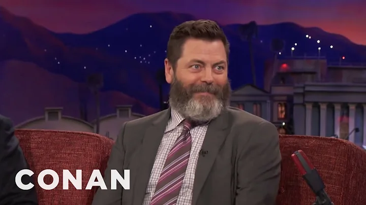 Nick Offerman Ate A Lot Of Fatty Meats With Chris ...
