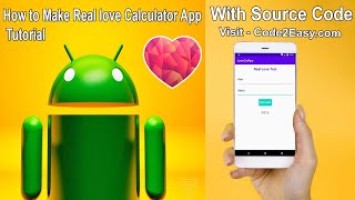 How To Make Love Calculator App | Android | Android Studio | Tutorial screenshot 4