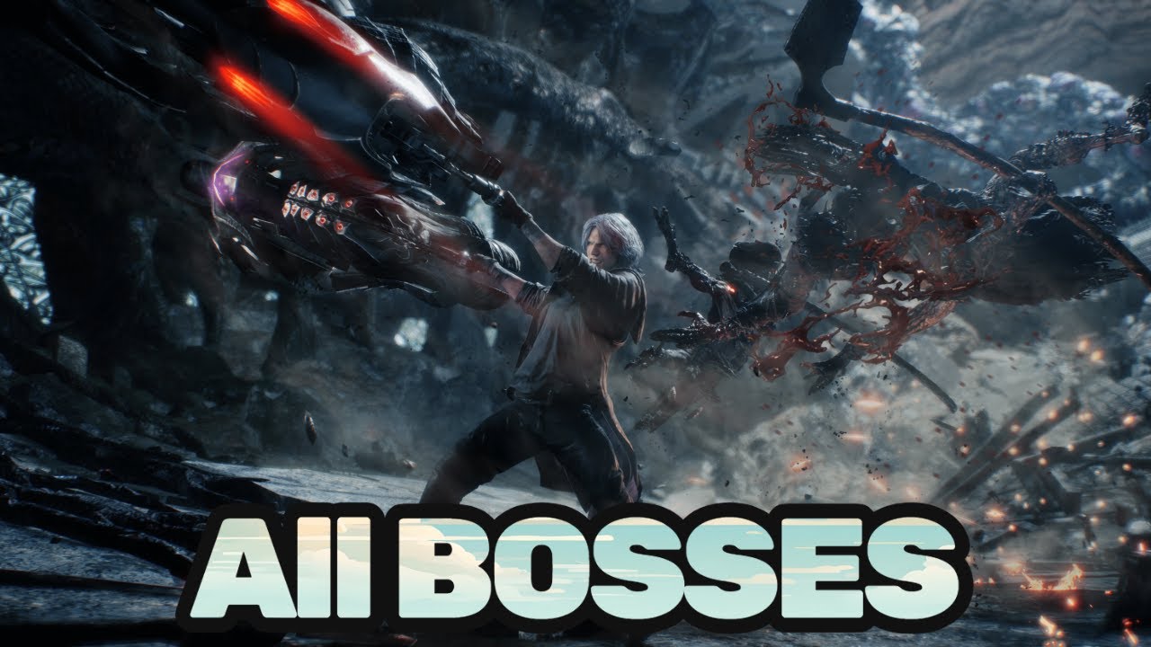 Devil May Cry 5 Defeating All Bosses