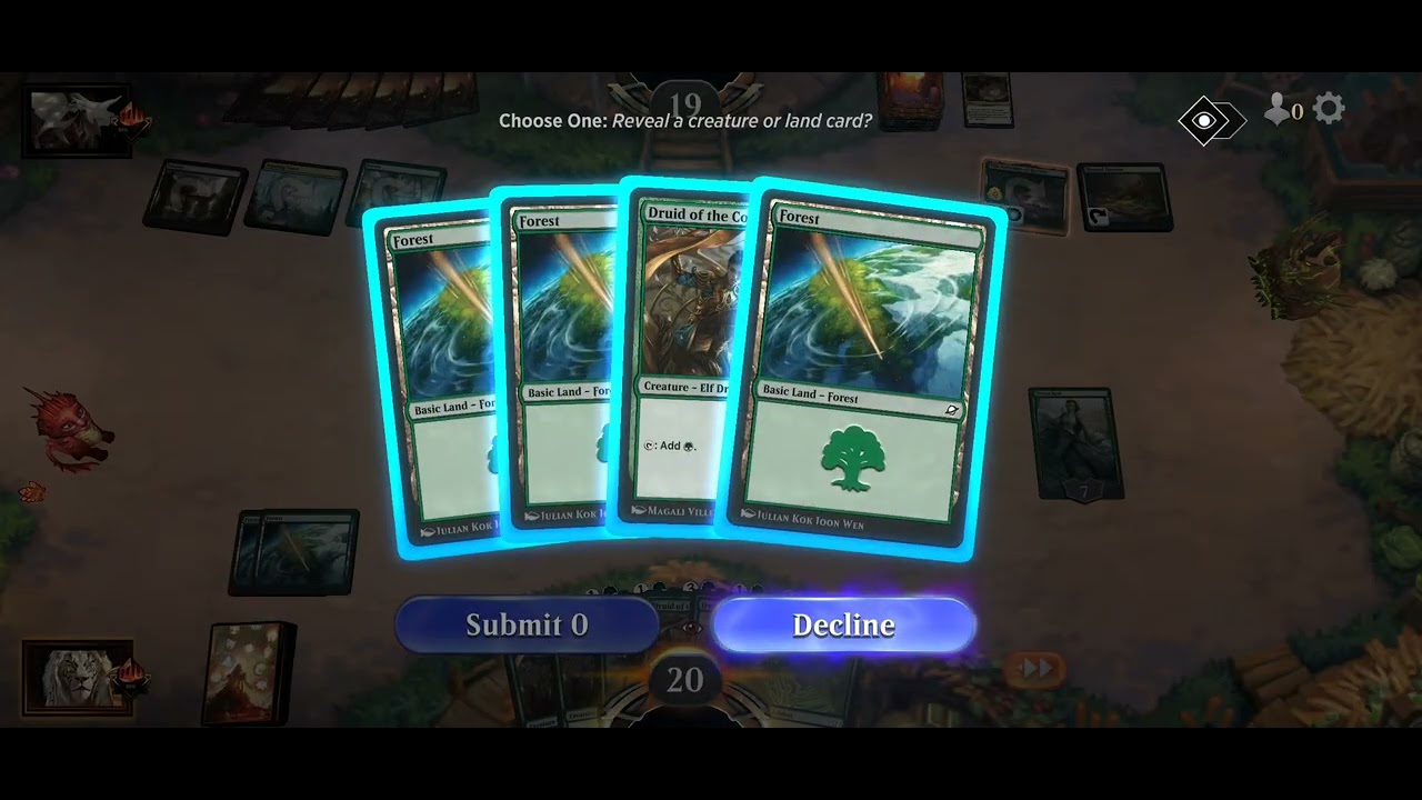 Lor eclipsed 2026 bo1 mono green 💚 🟩 elves 