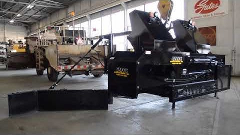 GEFFS ETNYRE CHIP SPREAD SIDE DELIVERY ATTACHMENT WALK AROUND