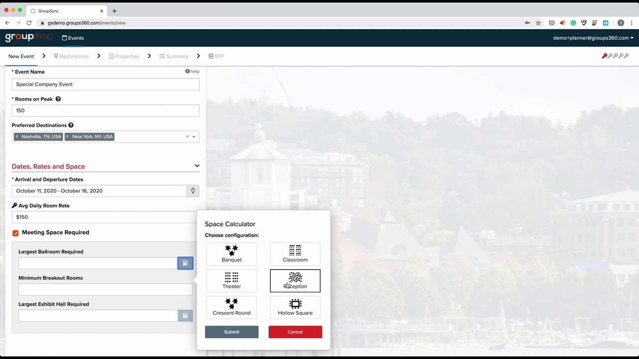 GroupSync - Meeting Planner - Episode 3 - How to Set Your Search ...