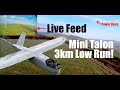 3km Low Run Below the Power Lines ⚡️  - Mini Talon FPV [HD &amp; OSD]