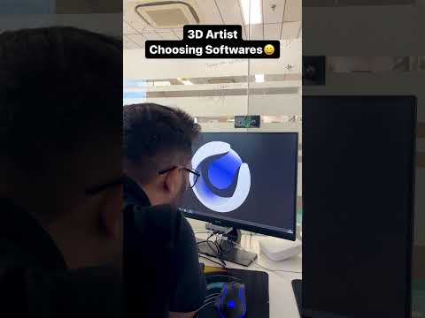 3d Artist Choosing 3d Softwares #maya #cinema4d #blender #unrealengine