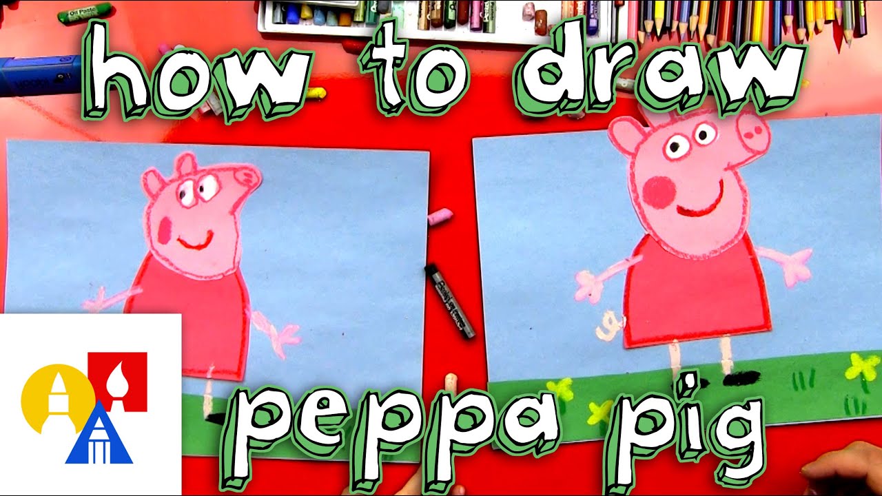 How to draw Peppa Pig 