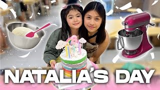 Natalia's Day (she made her first cake!) |Chelseah Hilary