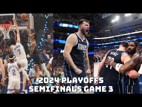 Dallas Mavericks Team Highlights vs the Thunder (2024 Playoffs WCS Game 3)