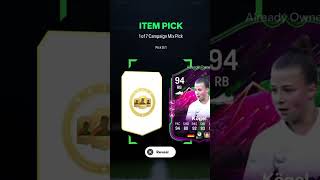 Opening the new 1 of 7 campaign pick on FC25! #fc25ultimateteam #foryoupage #relatable