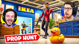 NASCONDINO NELL'IKEA! Serata Prop Hunt Fortnite iNoob