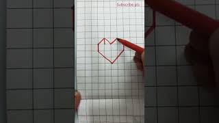 amazing heartart  #shorts #youtubeshorts #love #heartdraw #satisfying #creative