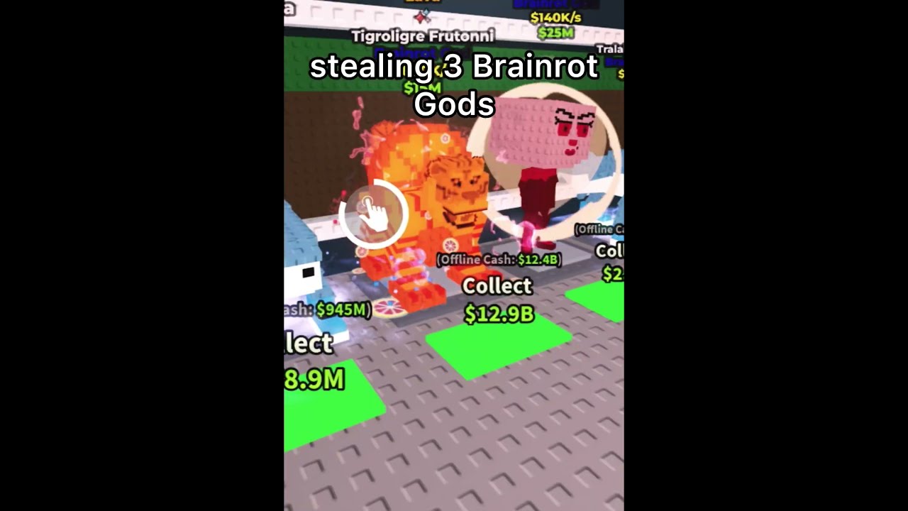 The EASIEST Way To Steal BRAINROT Gods Shorts Roblox Stealabrainrot 