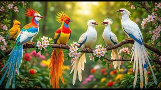 Gentle Piano Music with Rainforest Birds and Waterfalls 4K | Peaceful Bird Paradise for Deep Rest screenshot 5