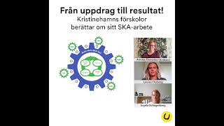 Kristinehamns förskolor: 'Vi har nu ett likvärdigt systematiskt kvalitetsarbete' Kristinehamns förskolor: 'Vi har nu ett likvärdigt systematiskt kvalitetsarbete'