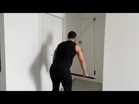 Resistance Band Pull Over with bar * Pull Over avec élastique et barre SPORTCHEZSOI.COM