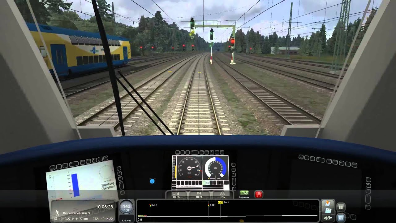 Train Simulator 2014   Metronom (ME) Hamburg - Uelzen mit Boardansagen | Versystem Soundboard